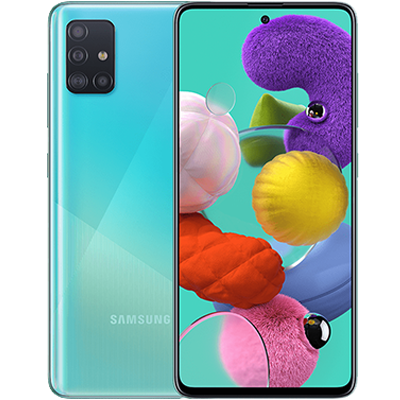samsung a51 xanh