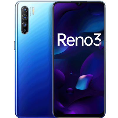 Oppo reno 3 xanh