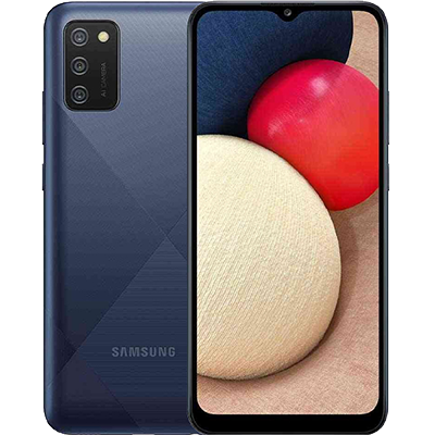 Samsung Galaxy A02s xanh