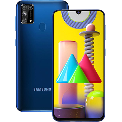 samsung m31 xanh