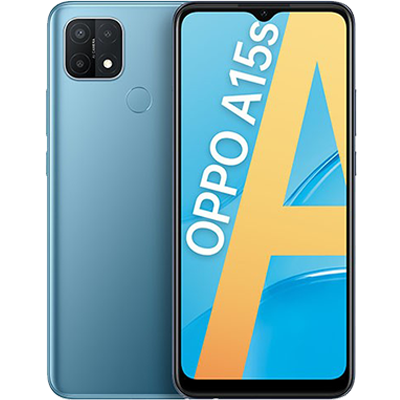 OPPO A15s xanh